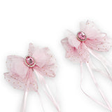 Mesh Bow Hair Clips