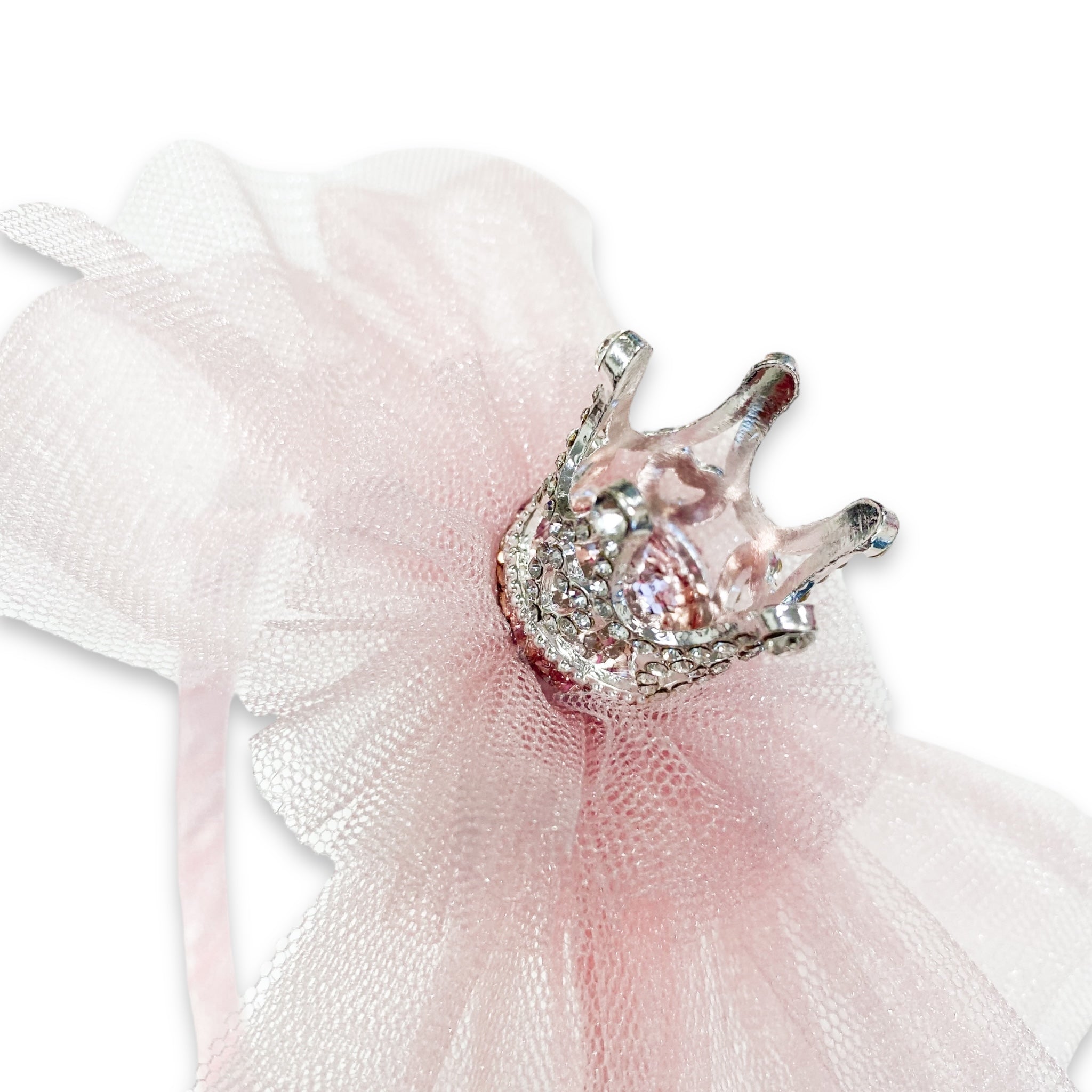 Princess Heart Crown Headband - PINK - doe a dear