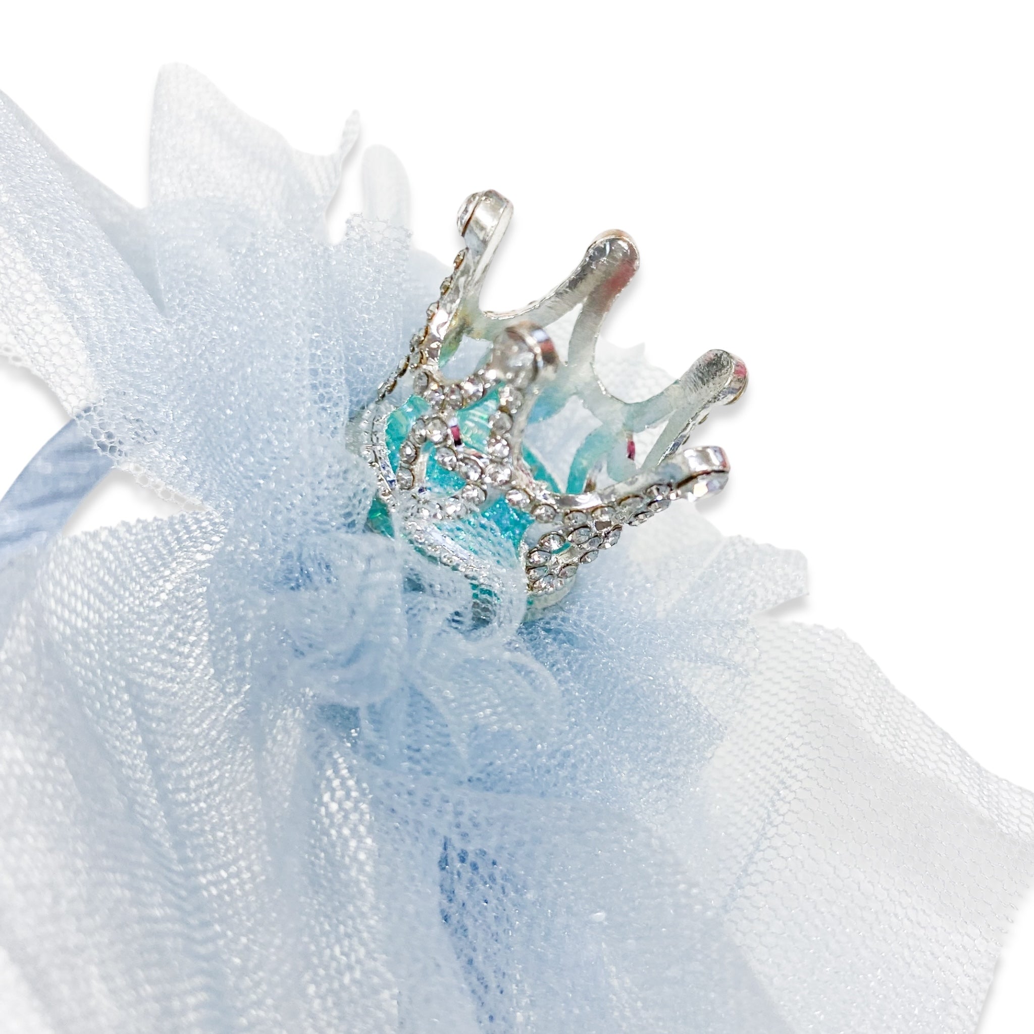 Princess Heart Crown Headband -BLUE - doe a dear