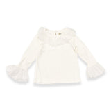 Lace Collar & Cuff Top