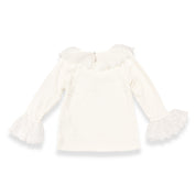 Lace Collar & Cuff Top