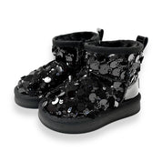 Sequin Boot