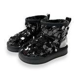 Sequin Boots