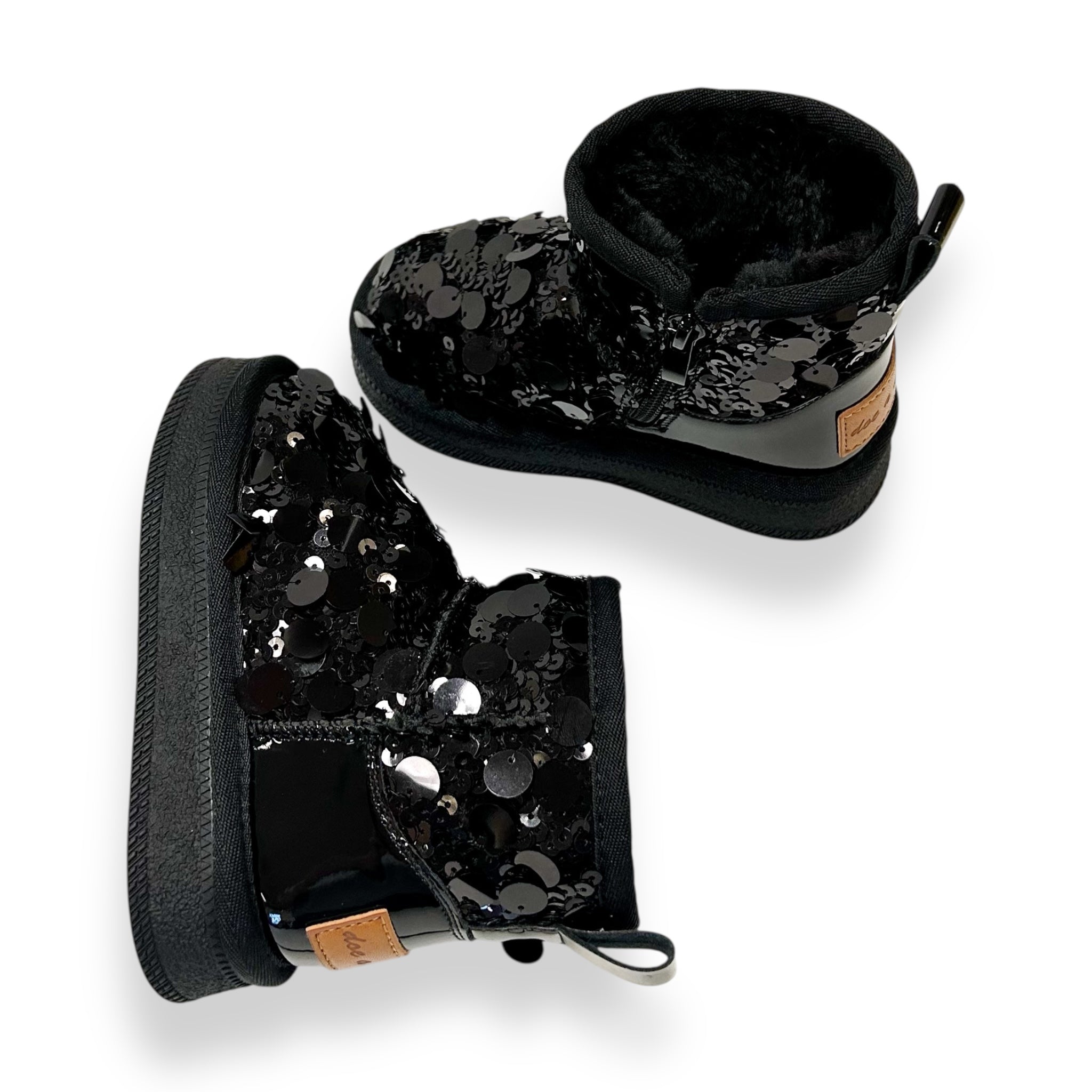 Sequin Boot
