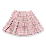 Sparkly Pleated Tweed Skirt - doe a dear
