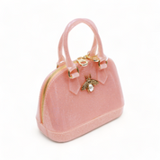 Gold Bee Jelly Bowling Bag - Pink - doe a dear