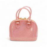 Gold Bee Jelly Bowling Bag - Pink