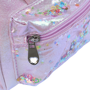 Bunny Iridescent Backpack - Pink - doe a dear