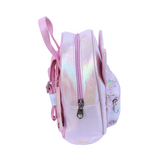 Bunny Iridescent Backpack - Pink