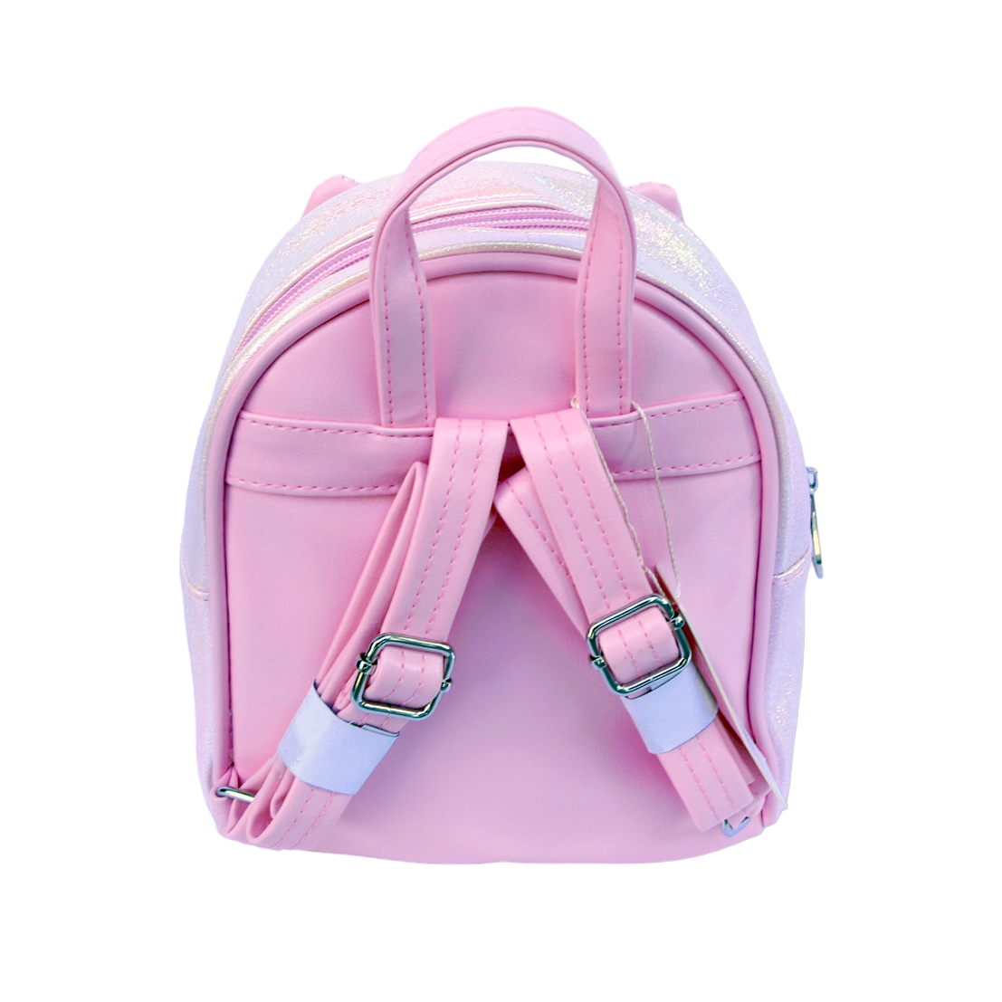 Bunny Iridescent Backpack - Pink - doe a dear