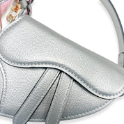 Saddle Purse - Silver