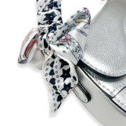 Saddle Purse - Silver