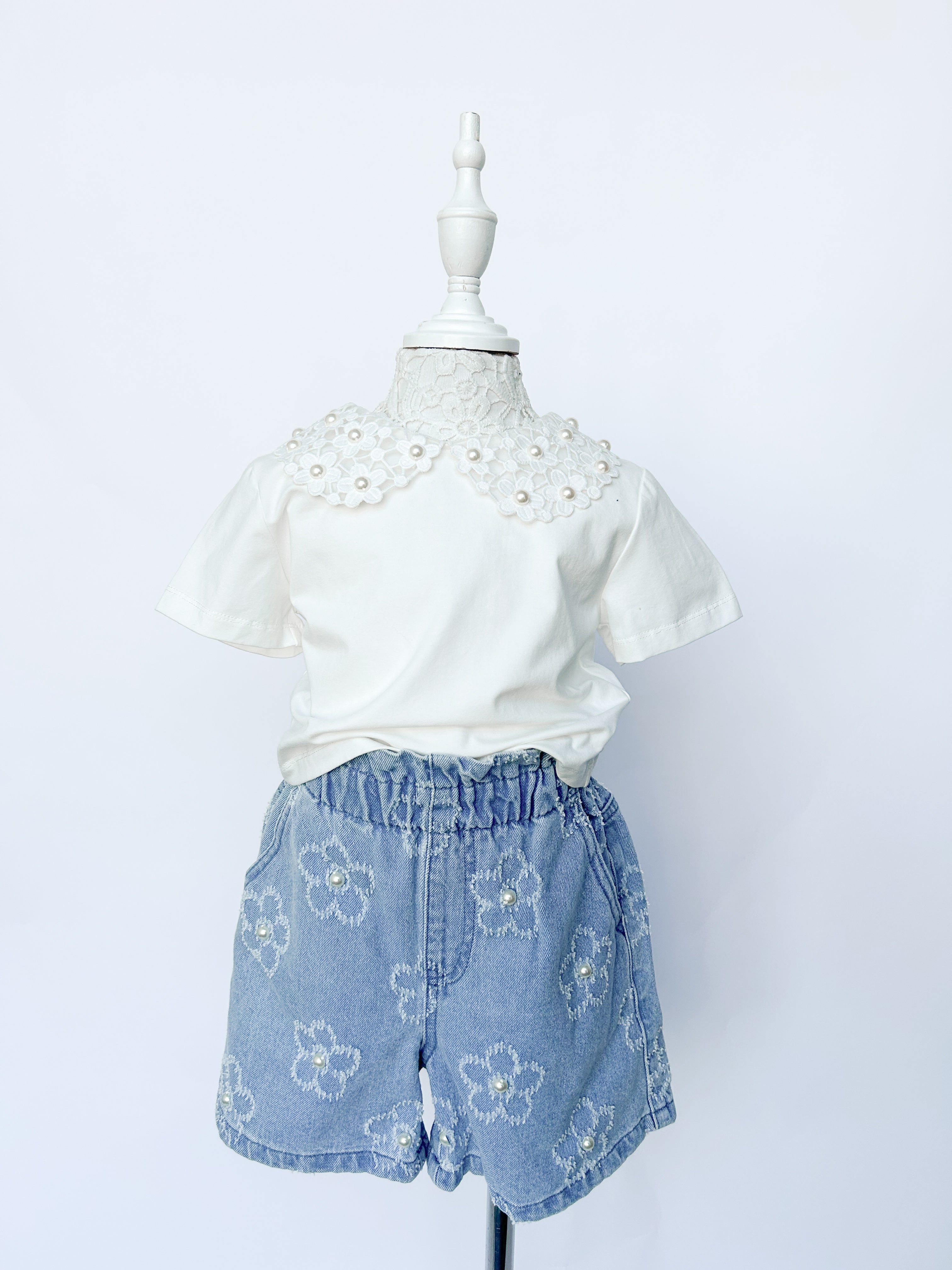 Daisy Blouse & Shorts - 3T