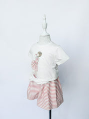 Lollipop Tee & Shorts - 3T