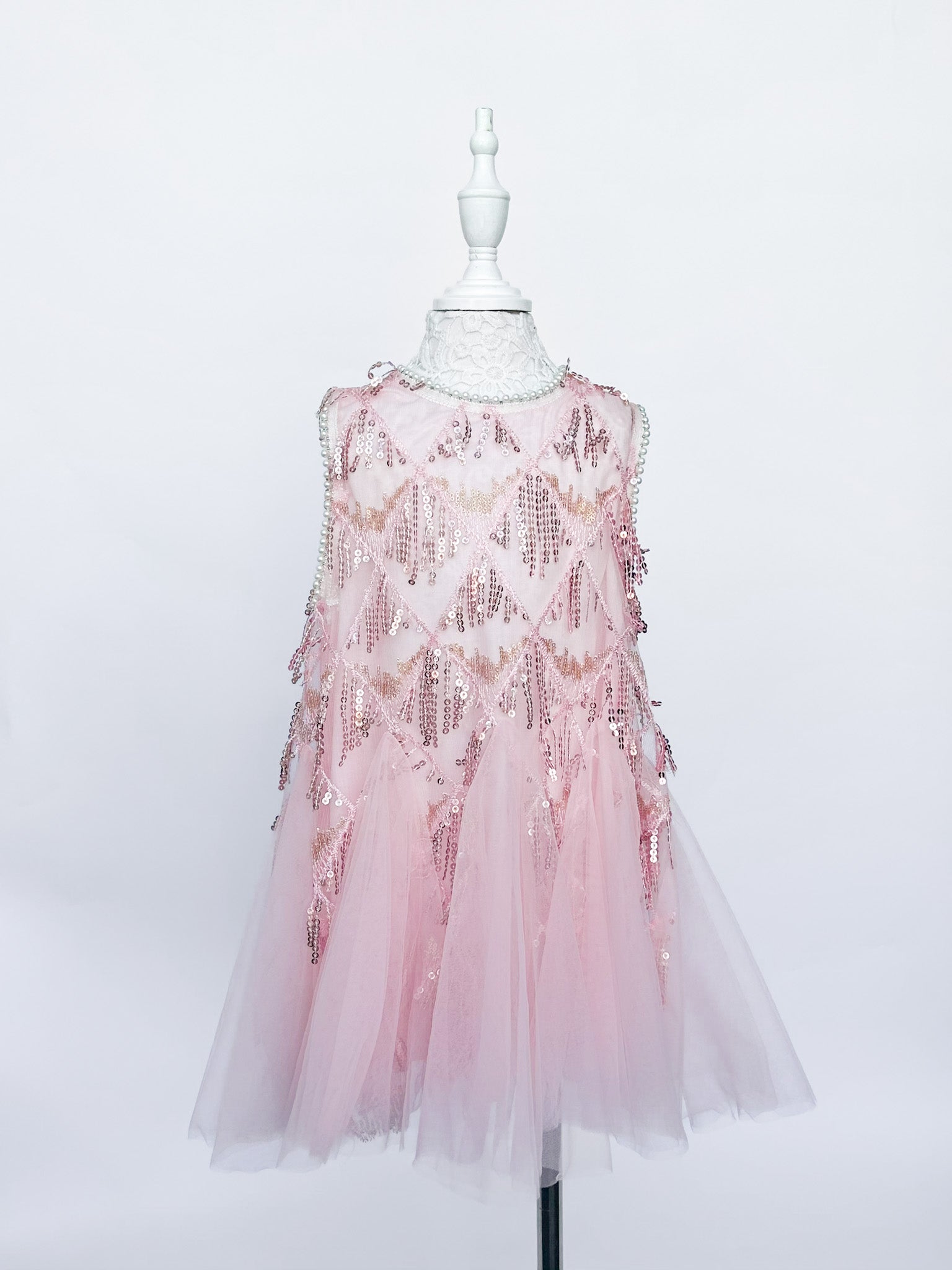 Sequin Embellished Dress - 3T