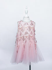 Sequin Embellished Dress - 3T