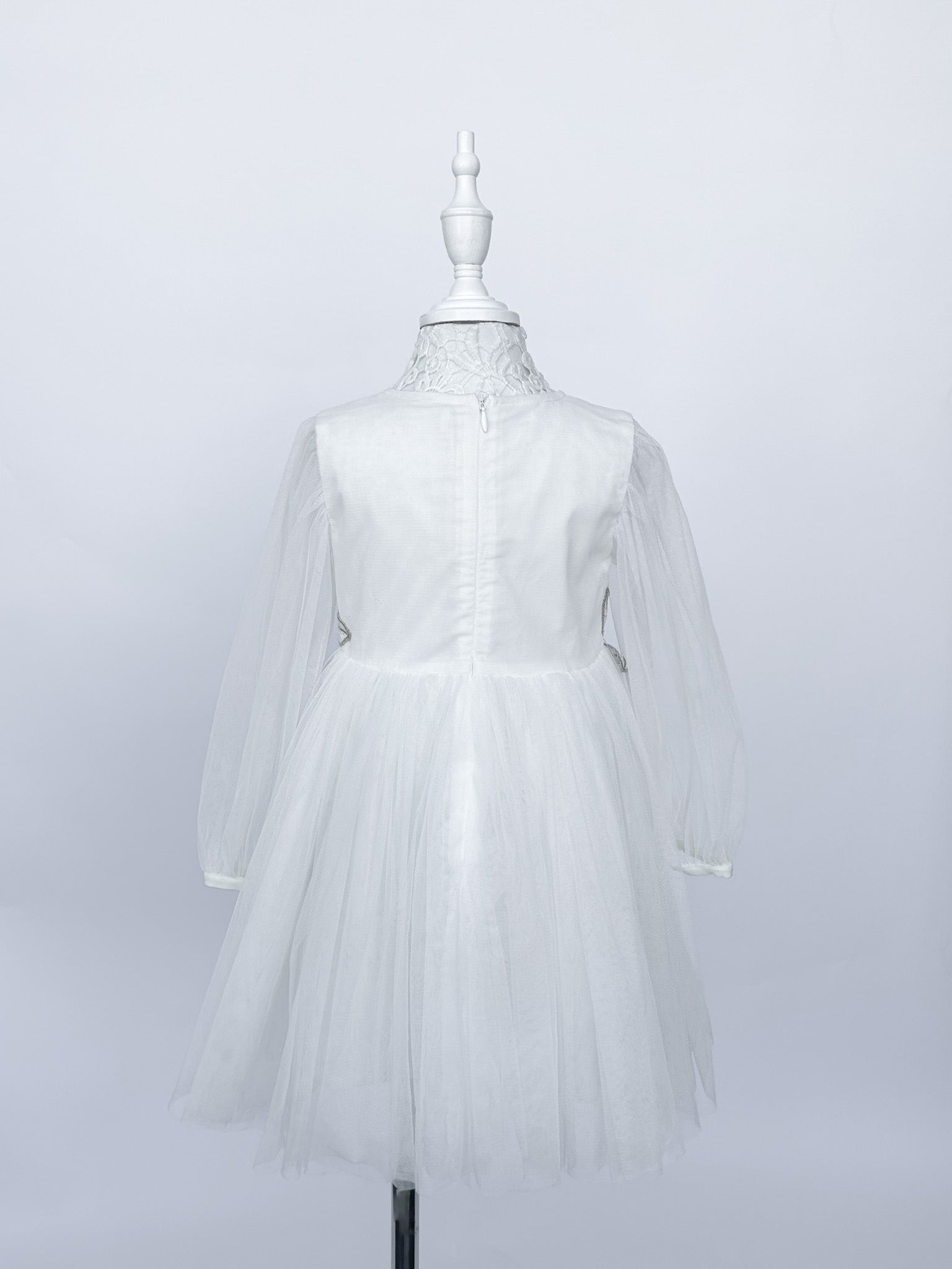 Floral Embroidery Dress - 3T