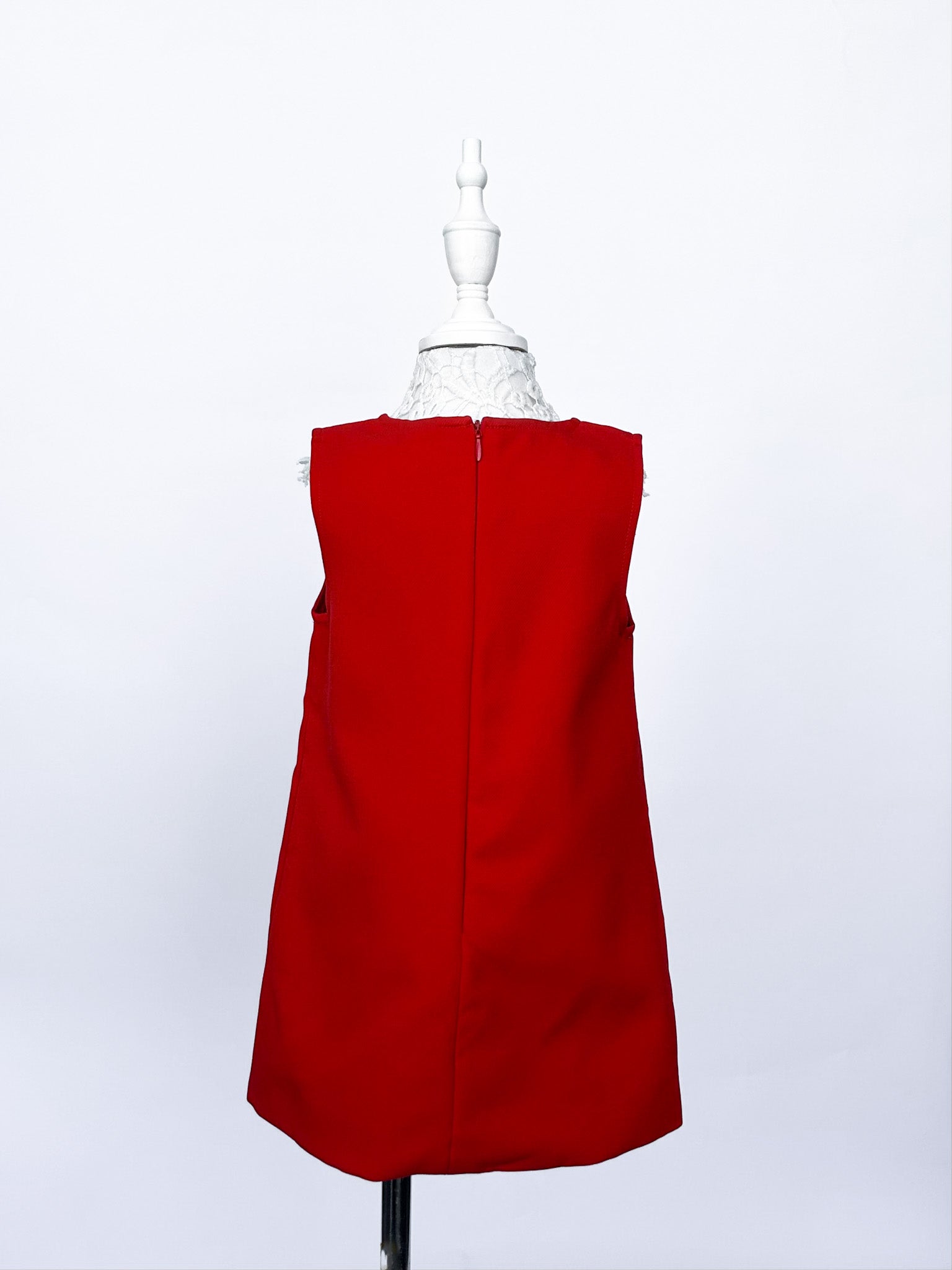 Clover Jewels Dress in Red - 3T