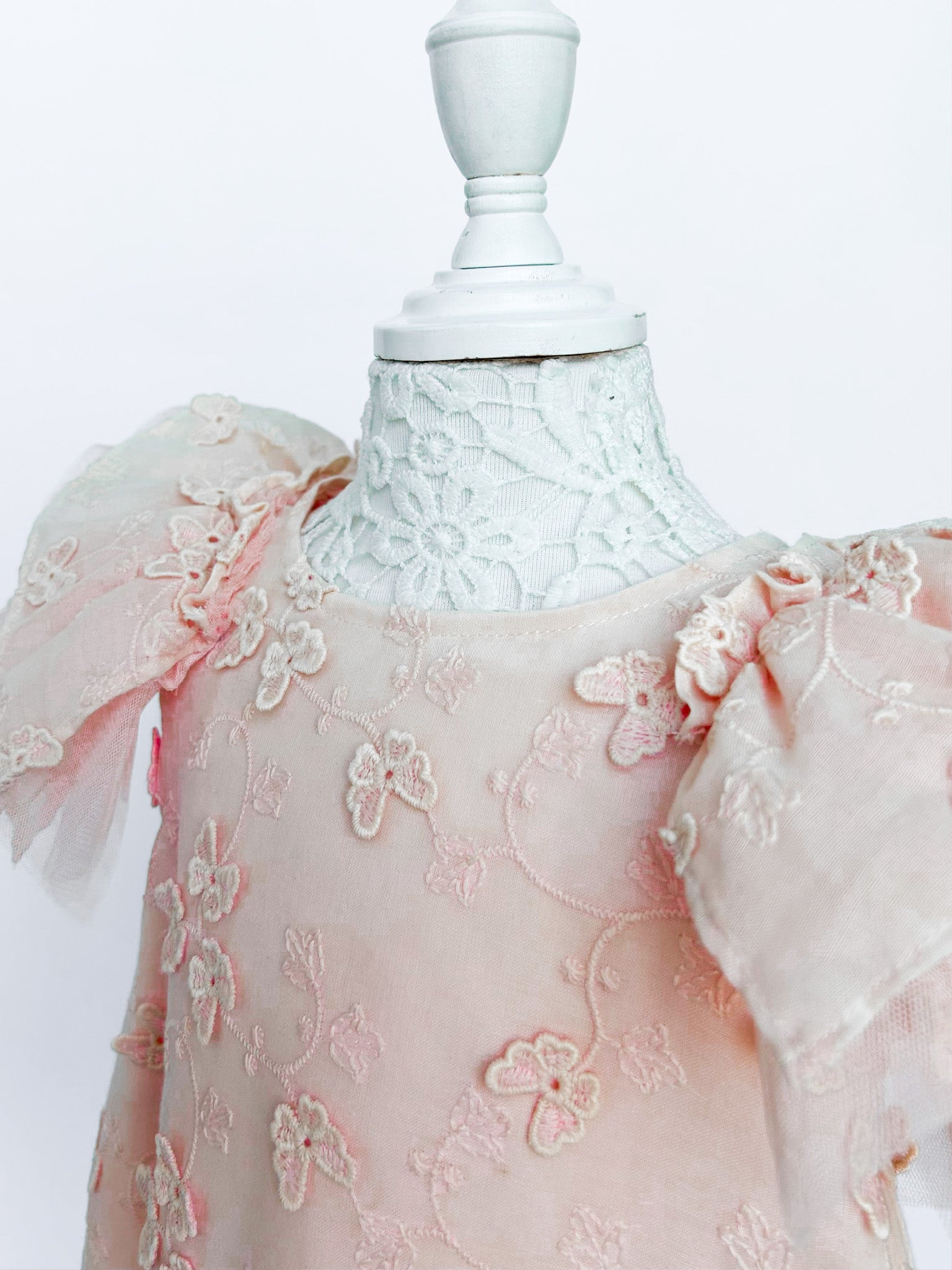 Butterfly Dress Pink - 3T