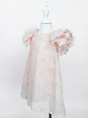 Butterfly Dress Pink - 3T
