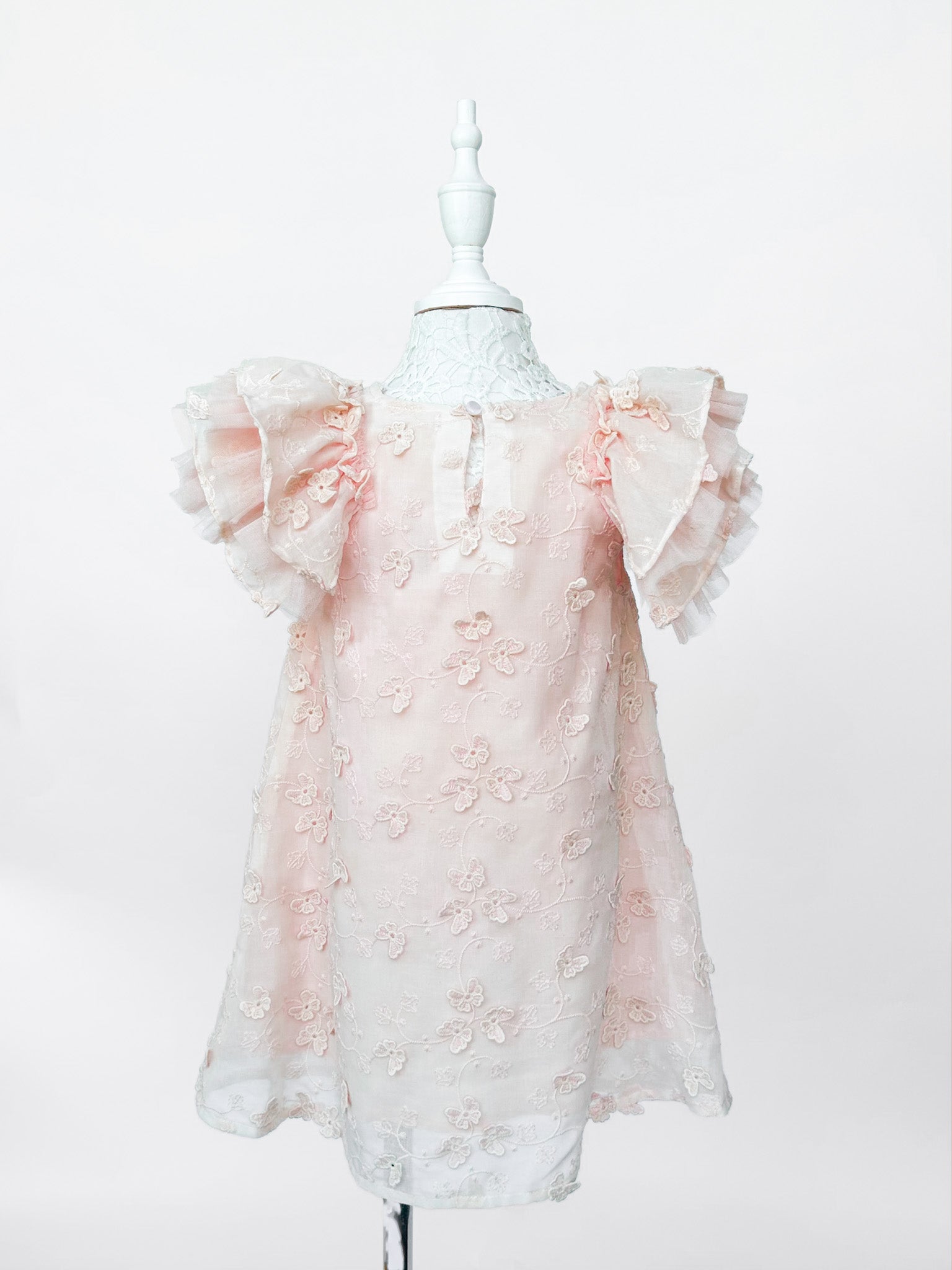 Butterfly Dress Pink - 3T