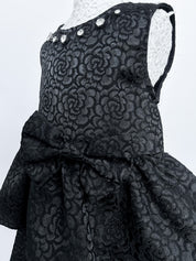 Jewel Floral Dress Black- 3T