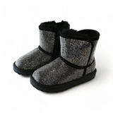 Handcrafted Holographic Rhinestone Boots