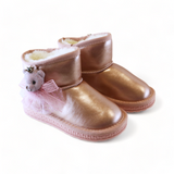 Handcrafted Princess Bear Boot - Pink