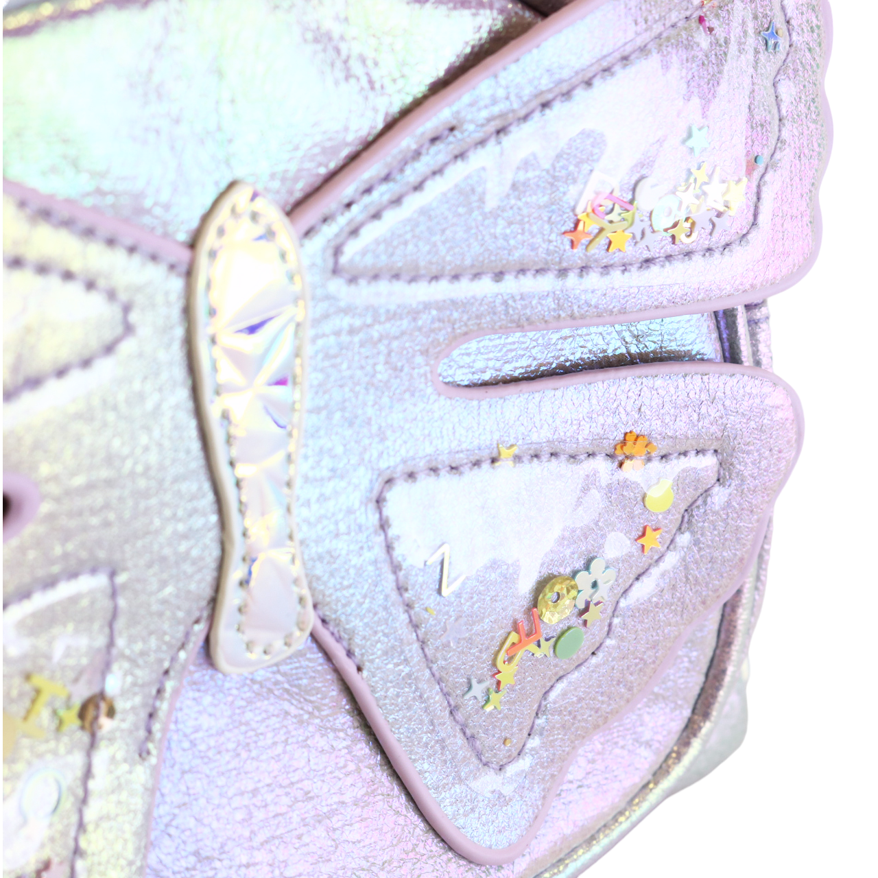 Butterfly Iridescent Backpack - Lilac - doe a dear