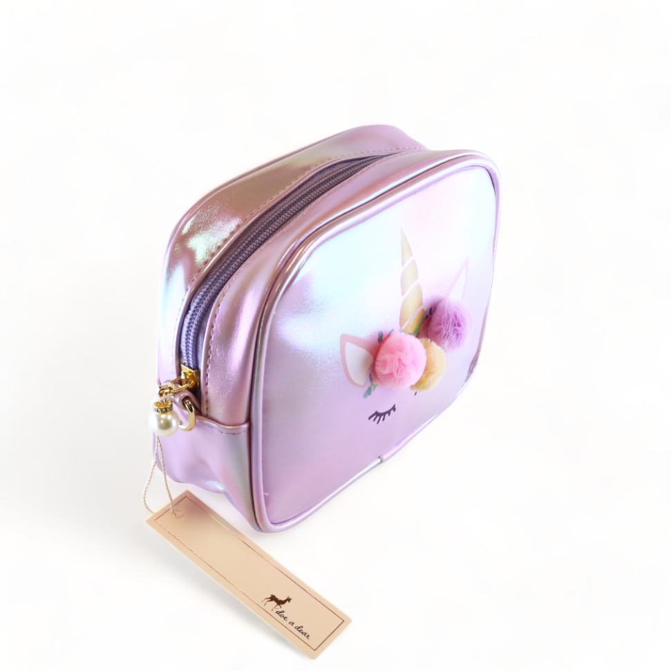 Unicorn Holographic Purse - Purple