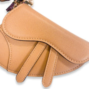 Brown Saddle Purse