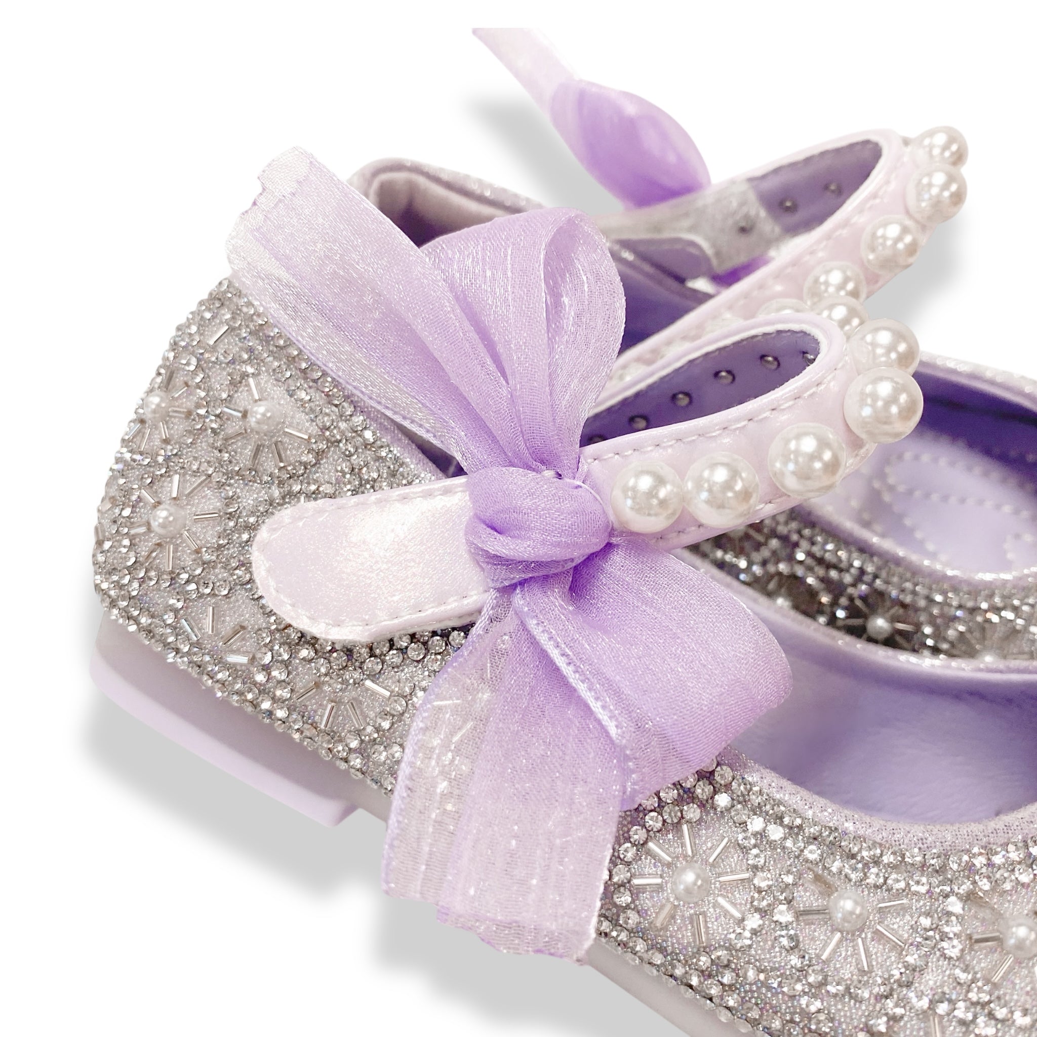 Mesh Ribbon & Bow Flats