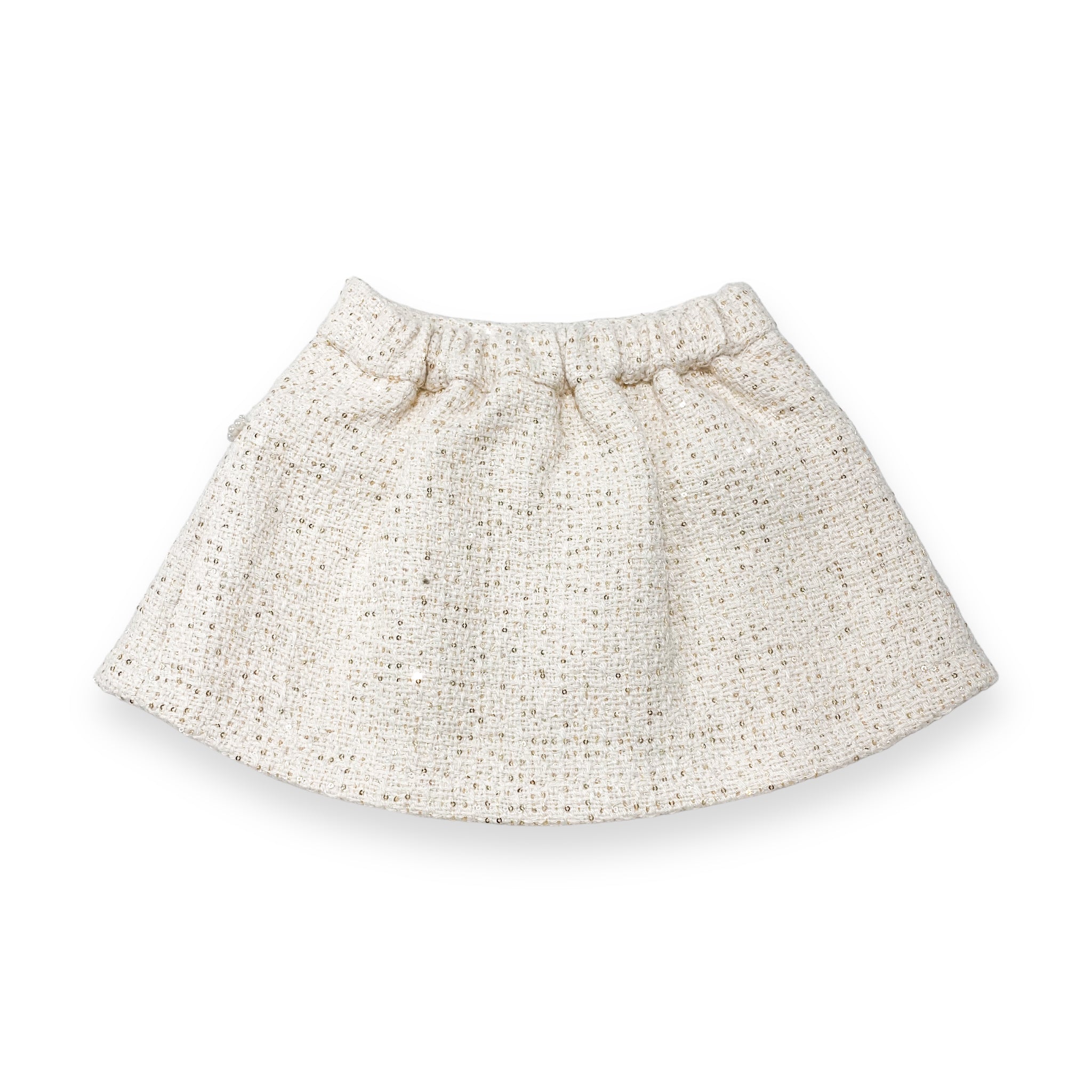 The Gracie Skirt - Ivory - doe a dear