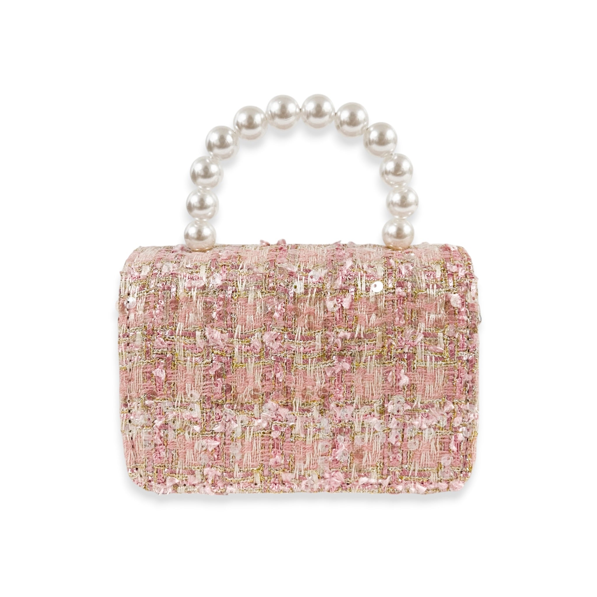 Tweed Teddy & Jewel Purse