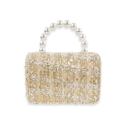 Tweed Teddy & Jewel Purse