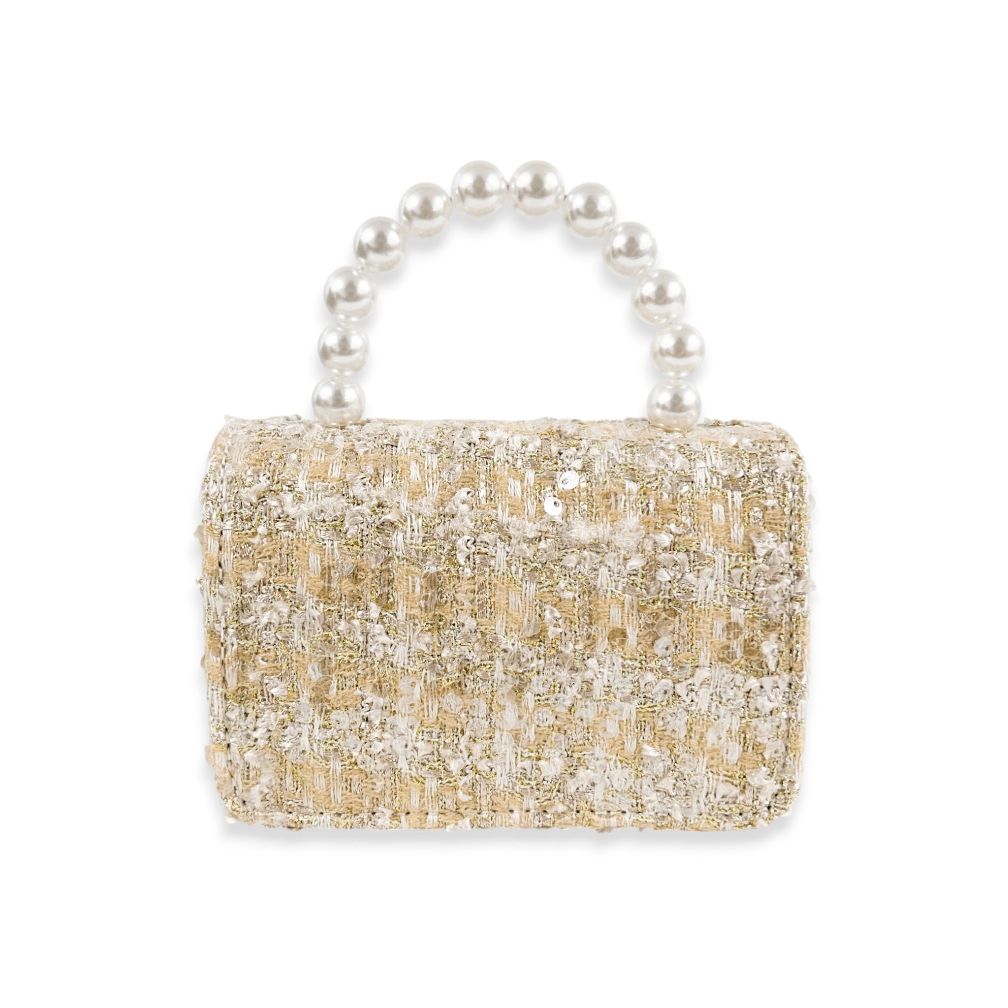 Tweed Teddy & Jewel Purse