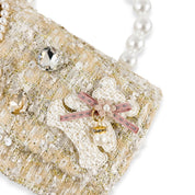 Tweed Teddy & Jewel Purse