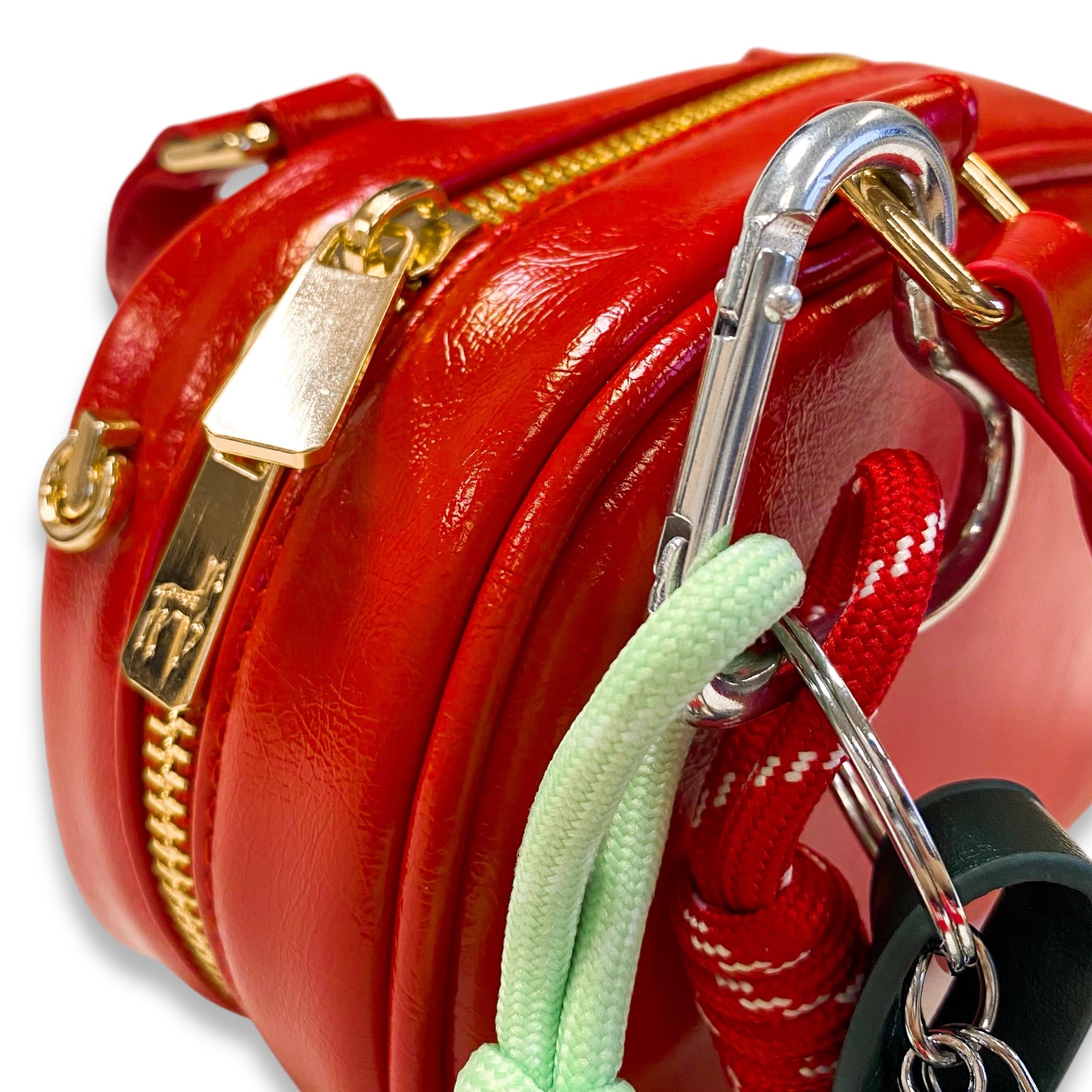 Bowler Purse with Charms