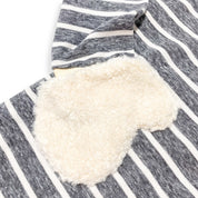 Striped Knit Top with Fur Ears