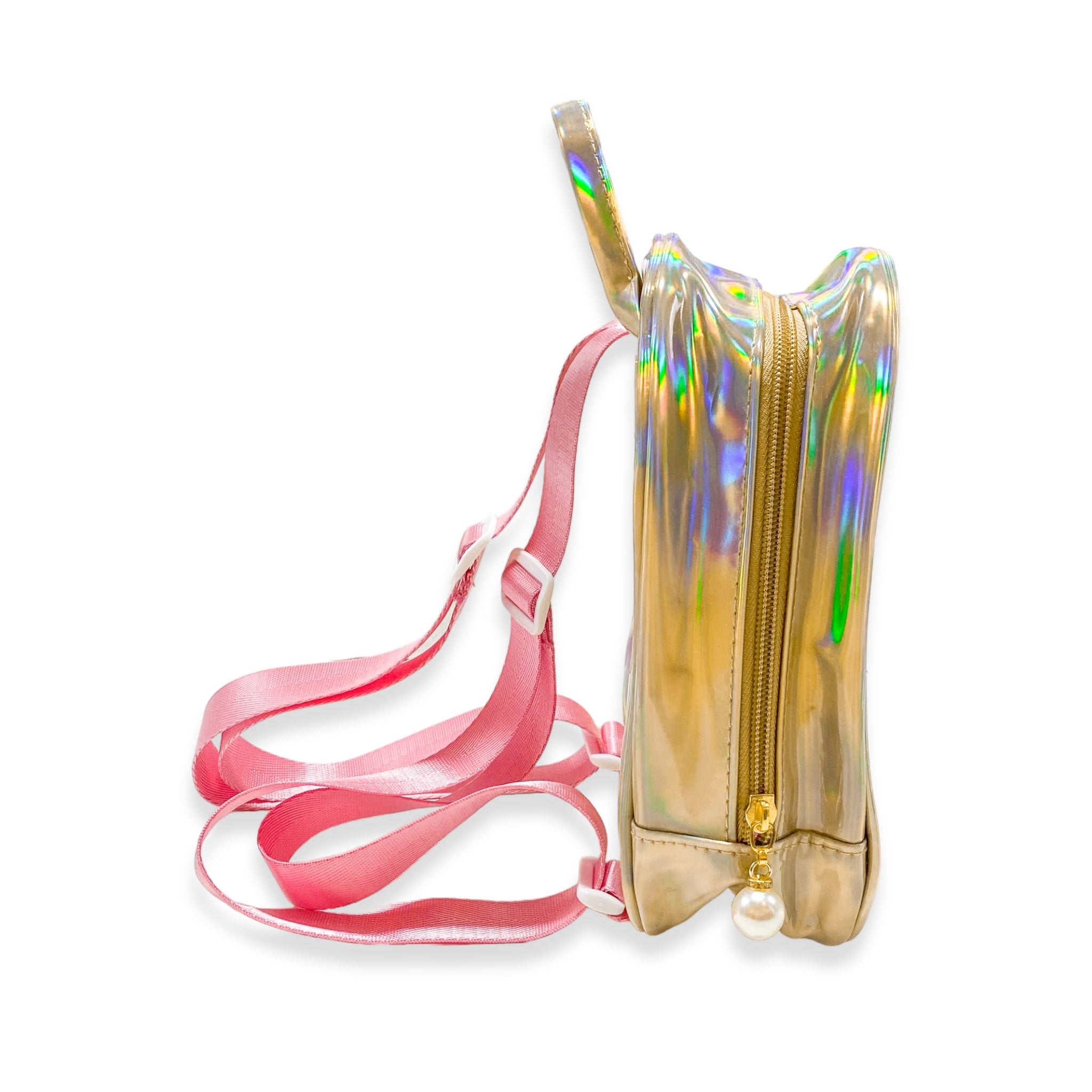 Unicorn Clear Backpack - Gold - doe a dear