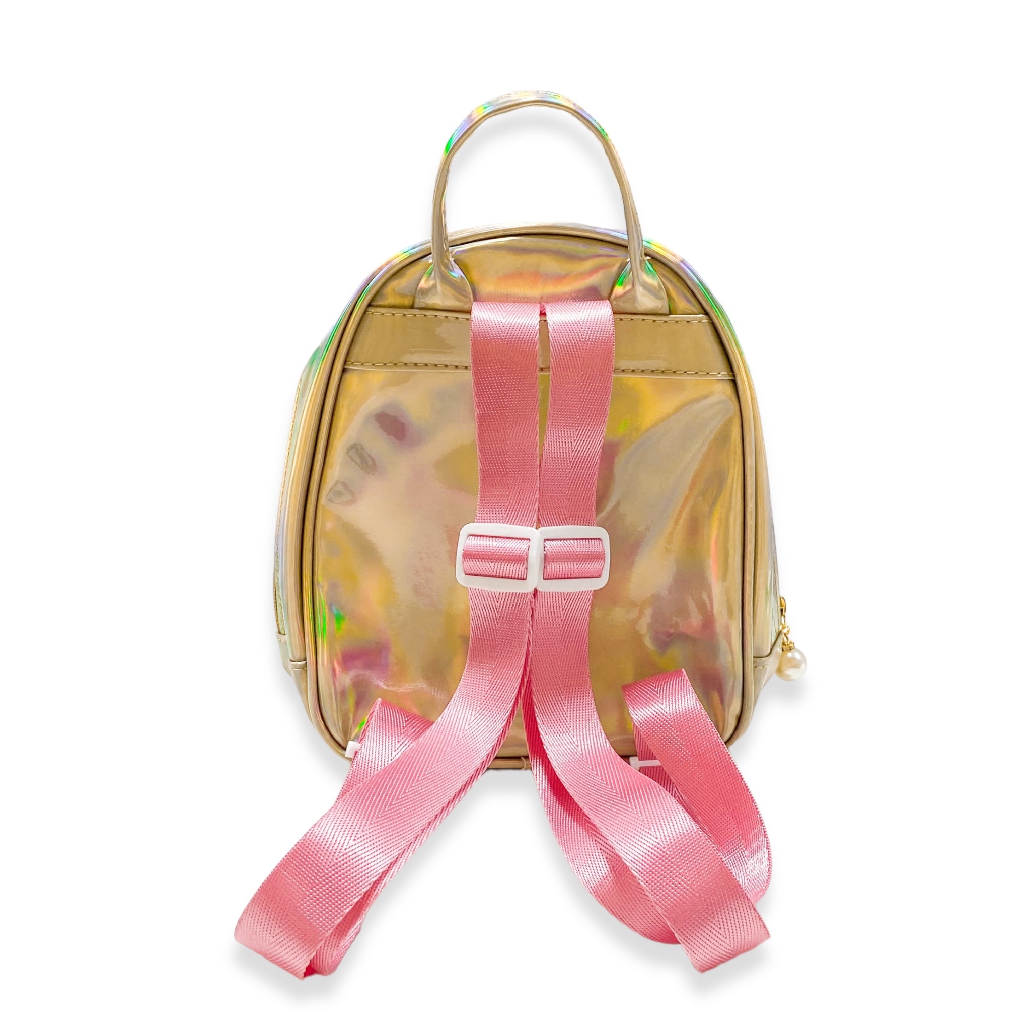 Unicorn Clear Backpack - Gold - doe a dear