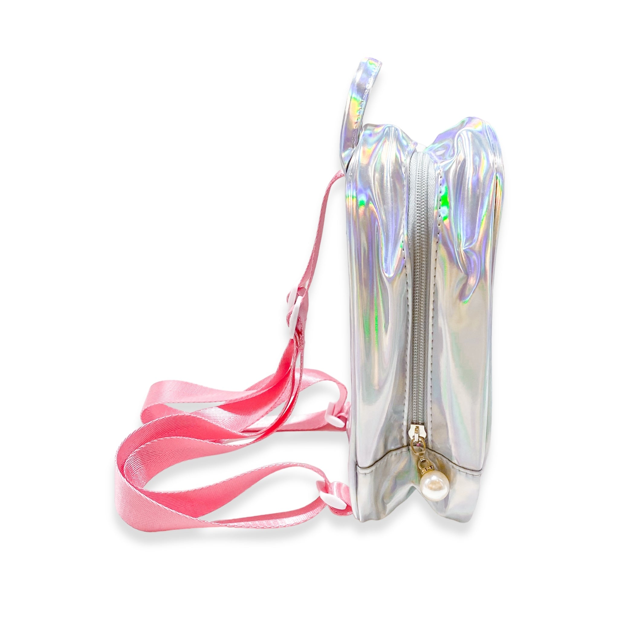 Unicorn Clear Backpack - Silver - doe a dear