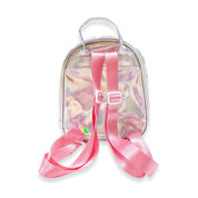 Unicorn Clear Backpack - Silver - doe a dear