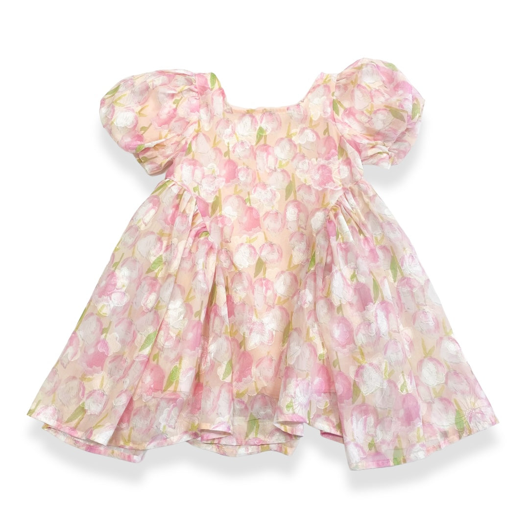 Pink English Floral Dress - doe a dear