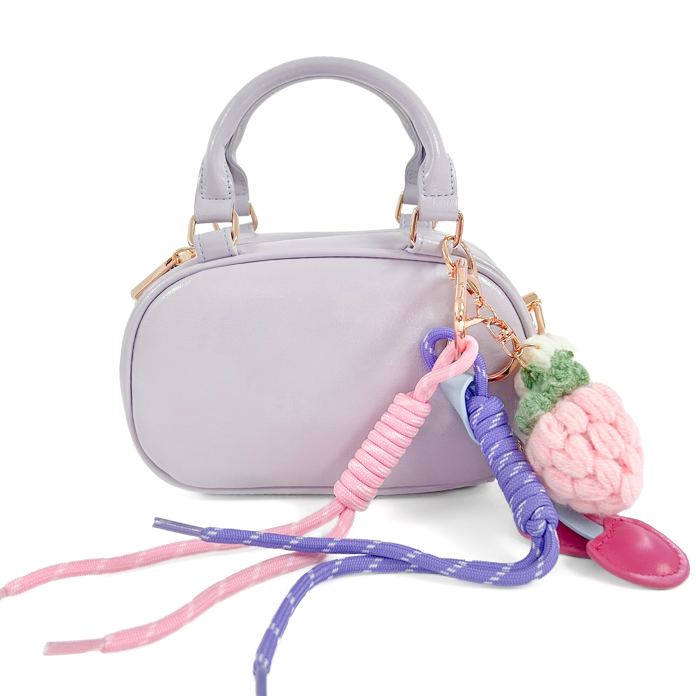 Bowler Purse with Charms
