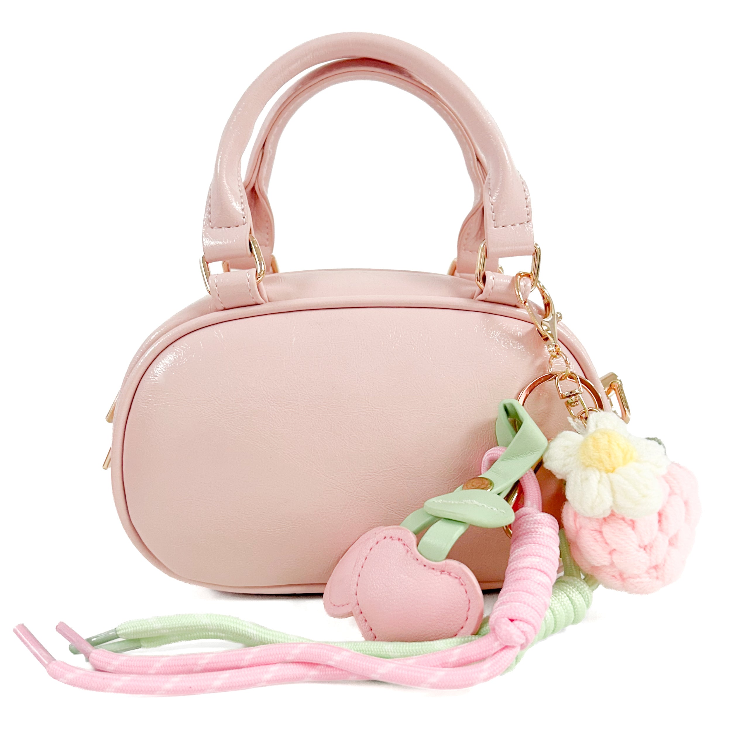 Bowler Purse with Charms