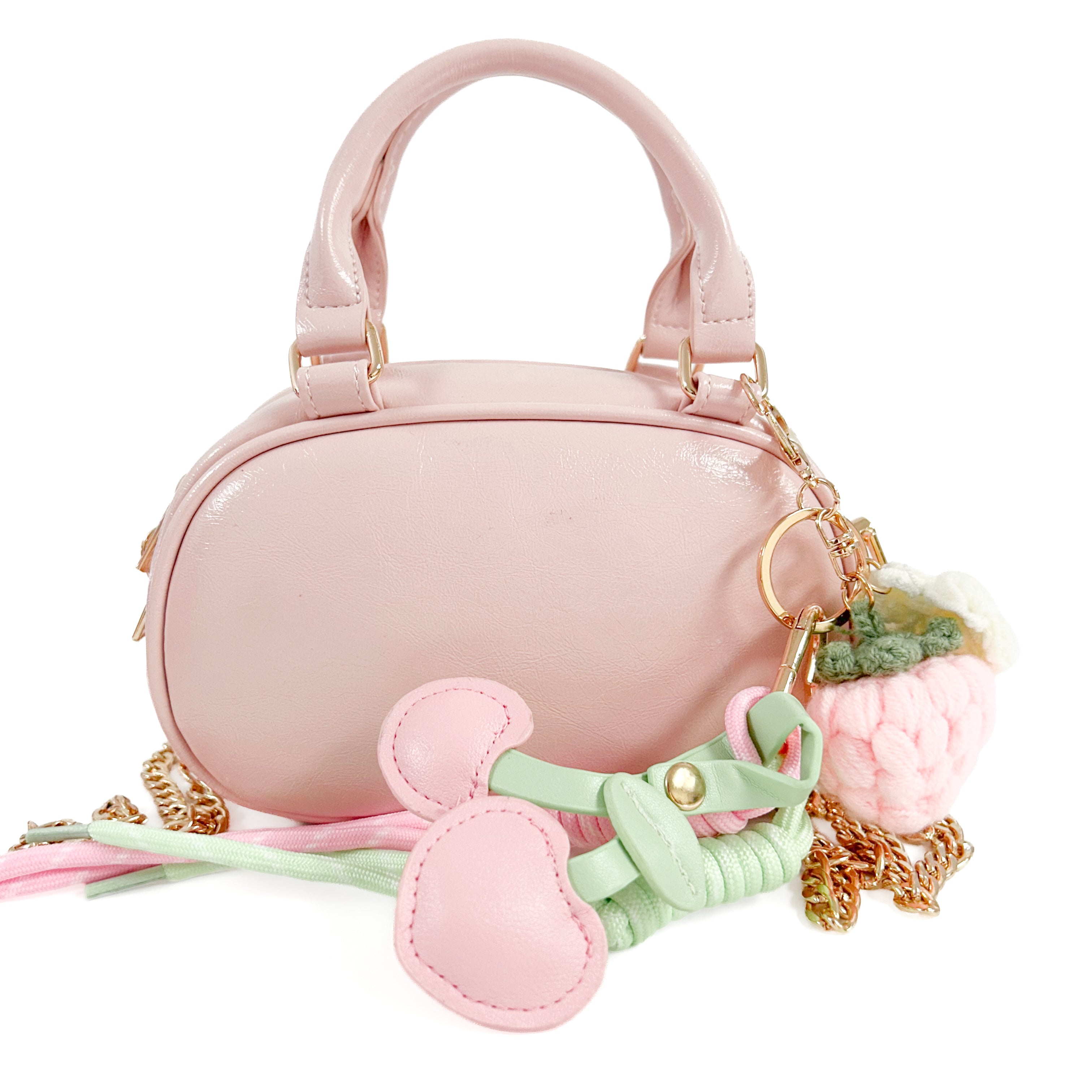 Bowler Purse with Charms