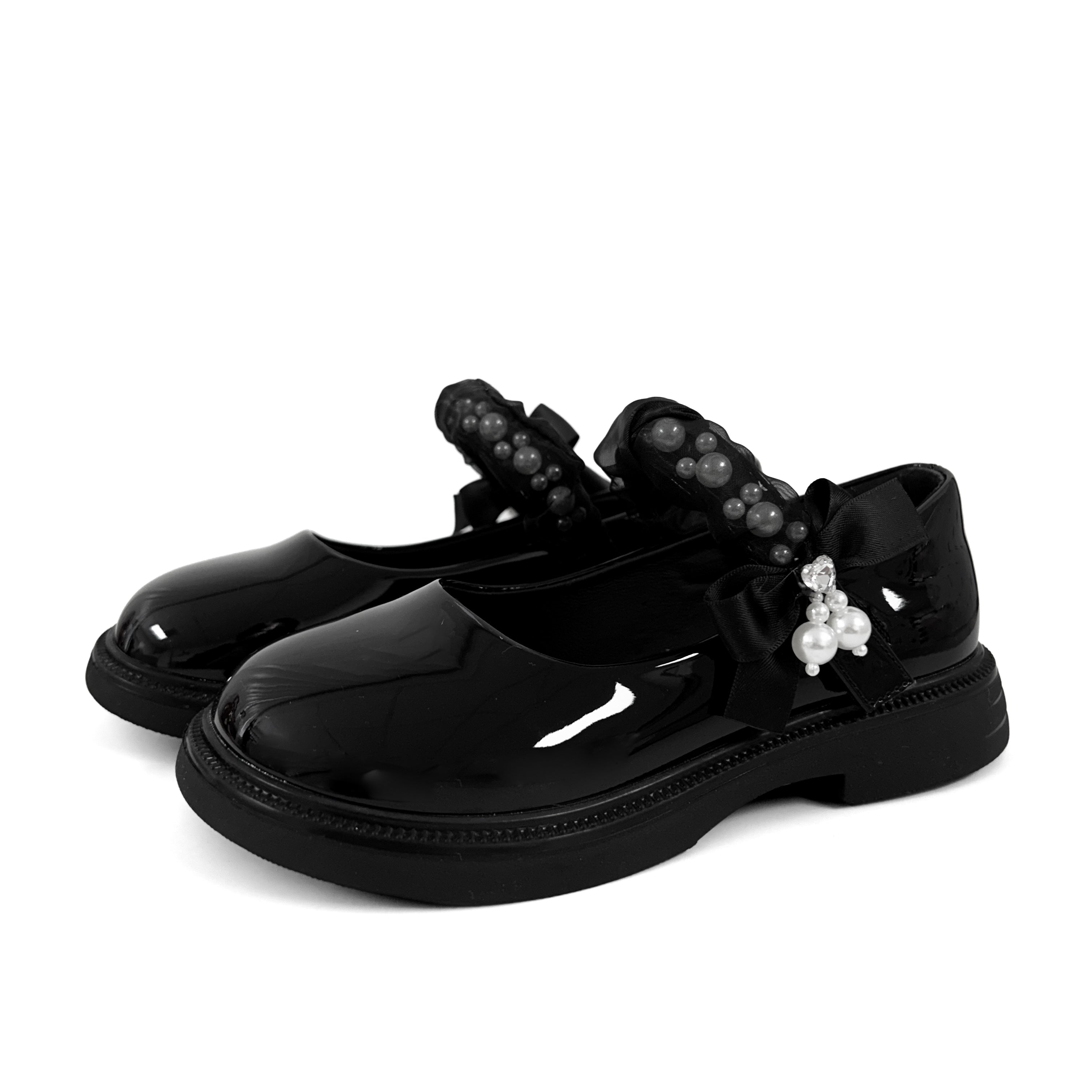 Pearl Strap Mary Jane Shoes