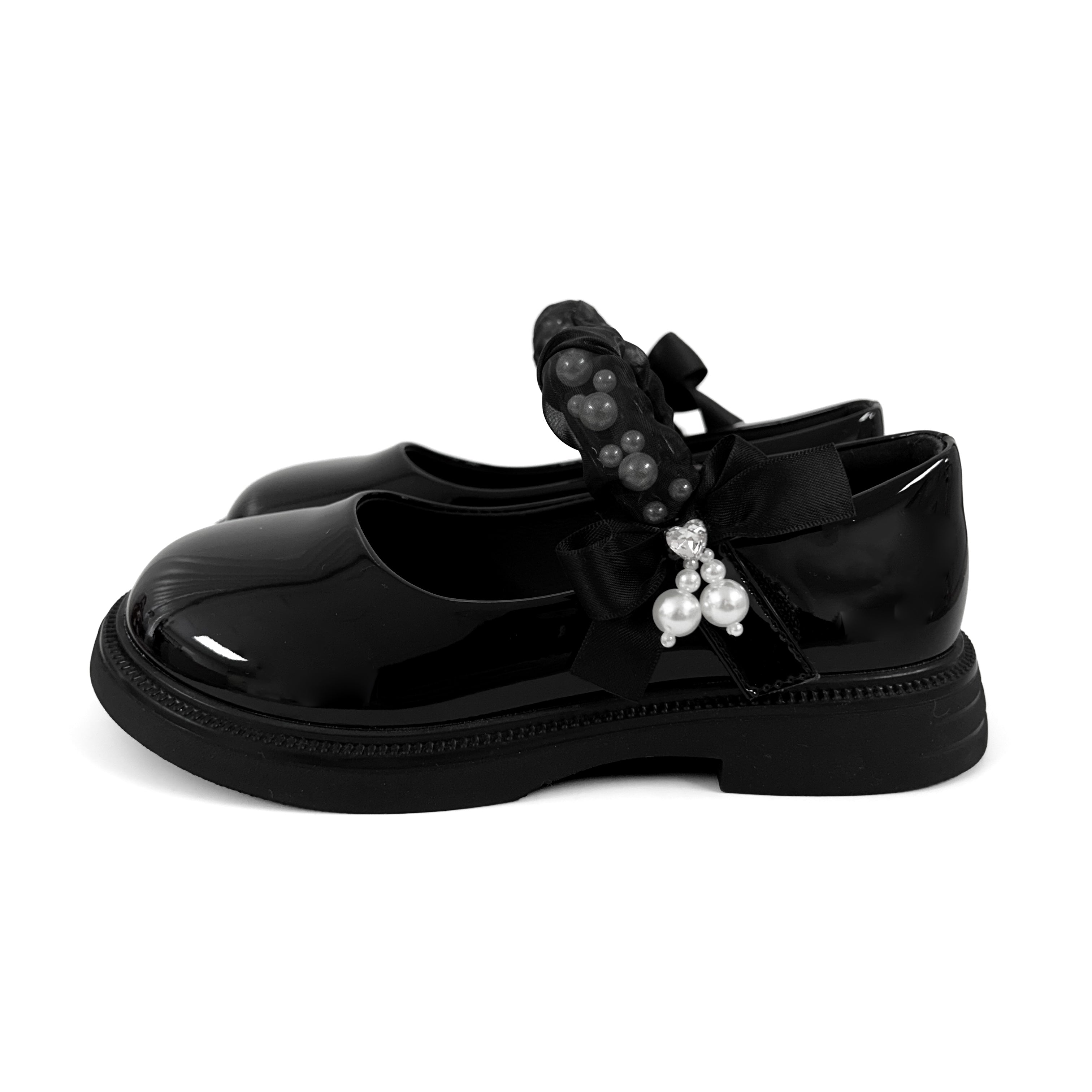Pearl Strap Mary Jane Shoes