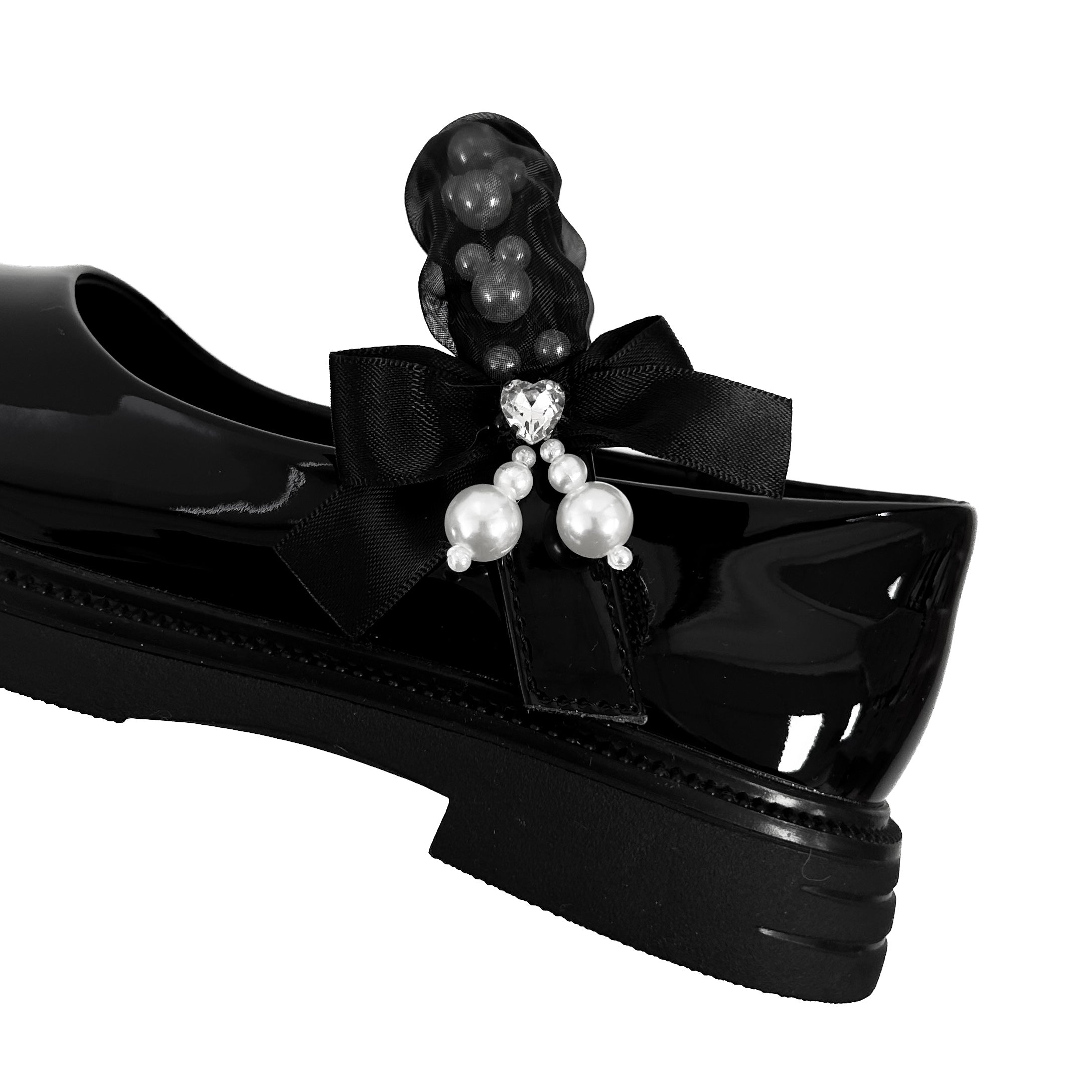 Pearl Strap Mary Jane Shoes